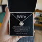 To My Wife - Always Remember - Love Knot Necklace