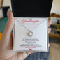 Always Remember My Love For You - Granddaughter Love Knot Necklace