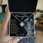 Badass Daughter - Love Knot Necklace