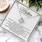 Mother of the Bride Love Knot Necklace