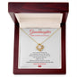Always Remember My Love For You - Granddaughter Love Knot Necklace