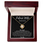 To My Future Wife - Love Knot Necklace