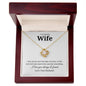I Love You Forever - Love Knot Necklace