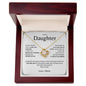 Daughter, Take Pride - Love Knot Necklace