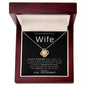 To My Wife - Always Remember - Love Knot Necklace
