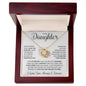 Daughter - Straighten Your Crown WBF - Love Knot Necklace