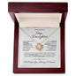 Awesome Step Daughter - Love Knot Necklace