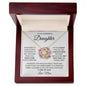Gift For Daughter From, Mom "Always Keep Me In Your Heart" Love Knot Necklace