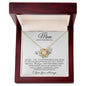 Forever Your Daughter - Love Knot Necklace