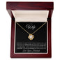 I Love You - Wife Love Knot Necklace