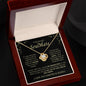Gift For Soulmate "I Have Found My Love" Love Knot Necklace
