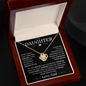 My Daughter - I'm Proud To Be Your Father - Love Knot Necklace