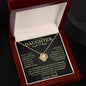 My Beautiful Daughter - I Am Proud of You - BG - Love Knot Necklace