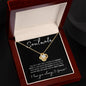 My Life, My Love, My Best Friend - Love Knot Necklace