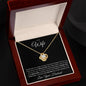 I Love You - Wife Love Knot Necklace