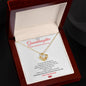 Always Remember My Love For You - Granddaughter Love Knot Necklace