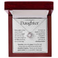 Daughter Gift- Love Knot Necklace