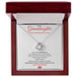 Always Remember My Love For You - Granddaughter Love Knot Necklace