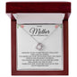 Mother of the Bride Love Knot Necklace
