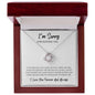 I'm Sorry - Love Knot Necklace