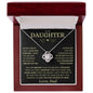 Remember Whose Daughter You Are - Love Knot Necklace