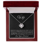I Love You - Wife Love Knot Necklace