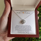 To My Stunning, Smoking Hot Soulmate- Love Knot Necklace