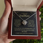 Gift For Soulmate "I Have Found My Love" Love Knot Necklace
