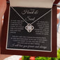 Heart & Soul Love Knot Necklace
