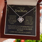 Gift For Soulmate "I Have Found My Love" Love Knot Necklace