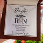 Daughter - RN- Graduation - Love Knot Necklace