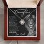 Badass Daughter - Love Knot Necklace