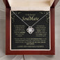 Gift For Soulmate "I Have Found My Love" Love Knot Necklace