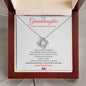 Always Remember My Love For You - Granddaughter Love Knot Necklace