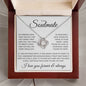 You Took My Breath Away - Soulmate - Love Knot Necklace