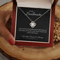 Soulmate - Your Last Everything - Love Knot Necklace, Birthday Gift, Valentine's Day Gift, Christmas Gift, Mother's Day Gift
