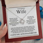 Beautiful Wife - Love Knot Necklace