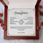 Daughter, Take Pride - Love Knot Necklace