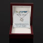 To My Bonus Mom- Love Knot Necklace