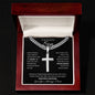 My Son- My Angel Cross Necklace