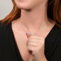 Daughter, Never Forget That I Love You - Personalized Name Necklace