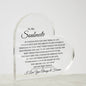 To My Soulmate - Acryllic Plaque