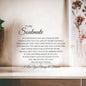 To My Soulmate - Acryllic Plaque
