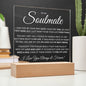 Soulmate - My Missing Piece -Acrylic Plaque