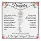 I Love You Beyond Measure- Daughter Flower Name Necklace
