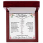 I Love You Beyond Measure- Daughter Flower Name Necklace