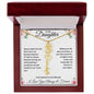 I Love You Beyond Measure- Daughter Flower Name Necklace