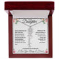 I Love You Beyond Measure- Daughter Flower Name Necklace