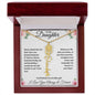 I Love You Beyond Measure- Daughter Flower Name Necklace