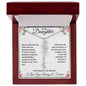 I Love You Beyond Measure- Daughter Flower Name Necklace